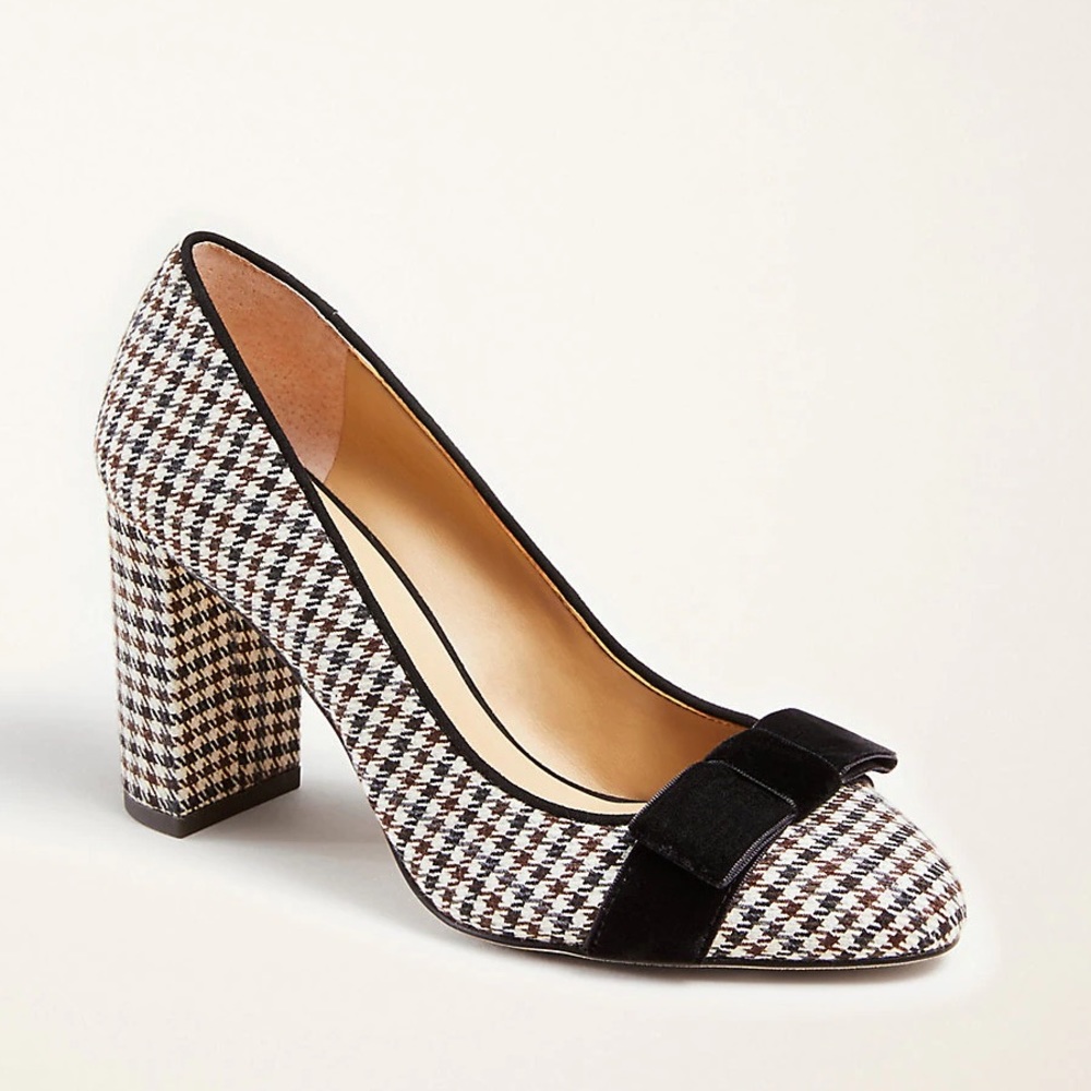 Block Bow Heels